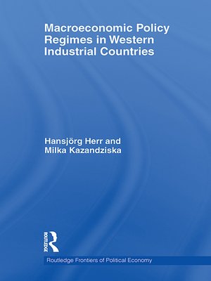 cover image of Macroeconomic Policy Regimes in Western Industrial Countries